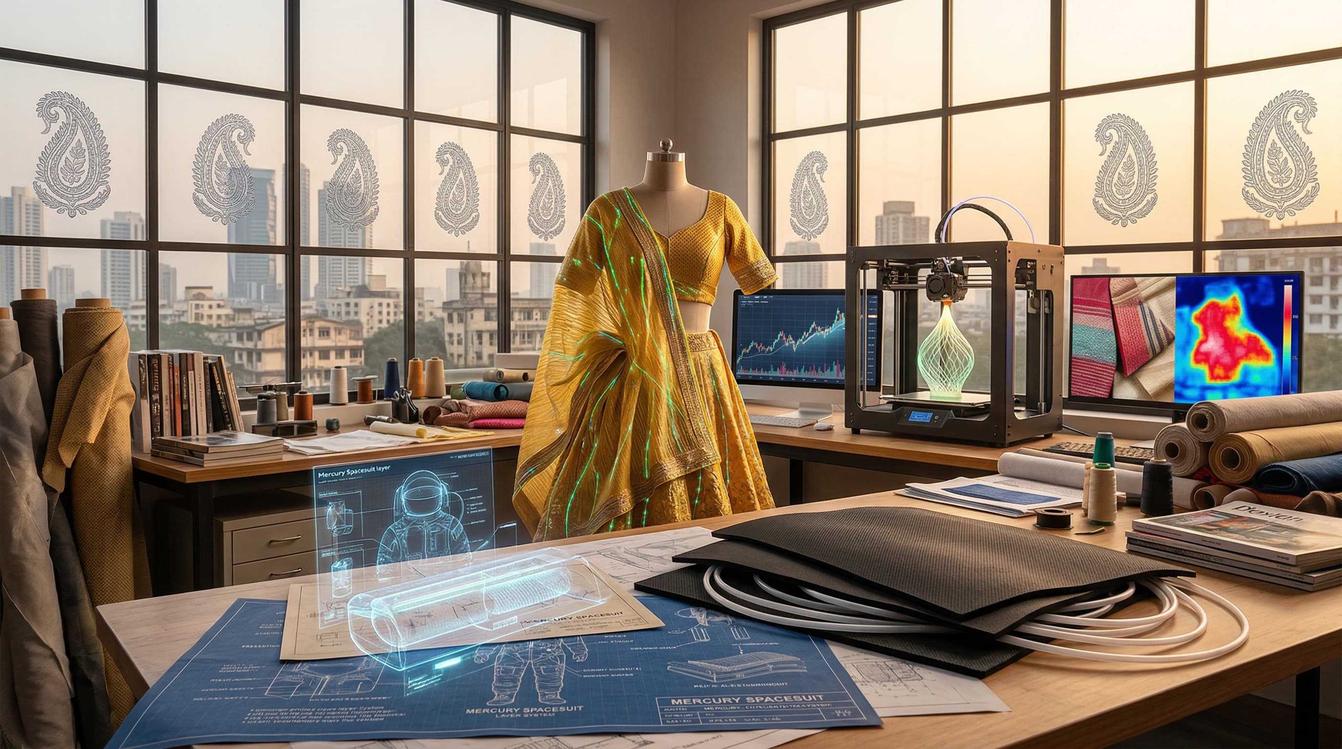 NASA Tech-Fashion Collaboration Fuels Indian Smart Fabrics Surge