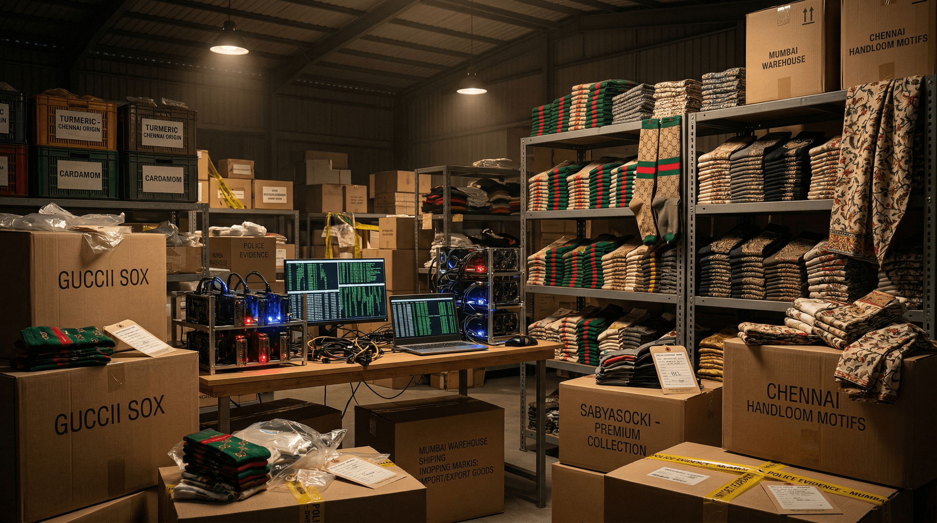 Crypto Heist Crackdown Seizes $120M in Luxury Sock Fakes