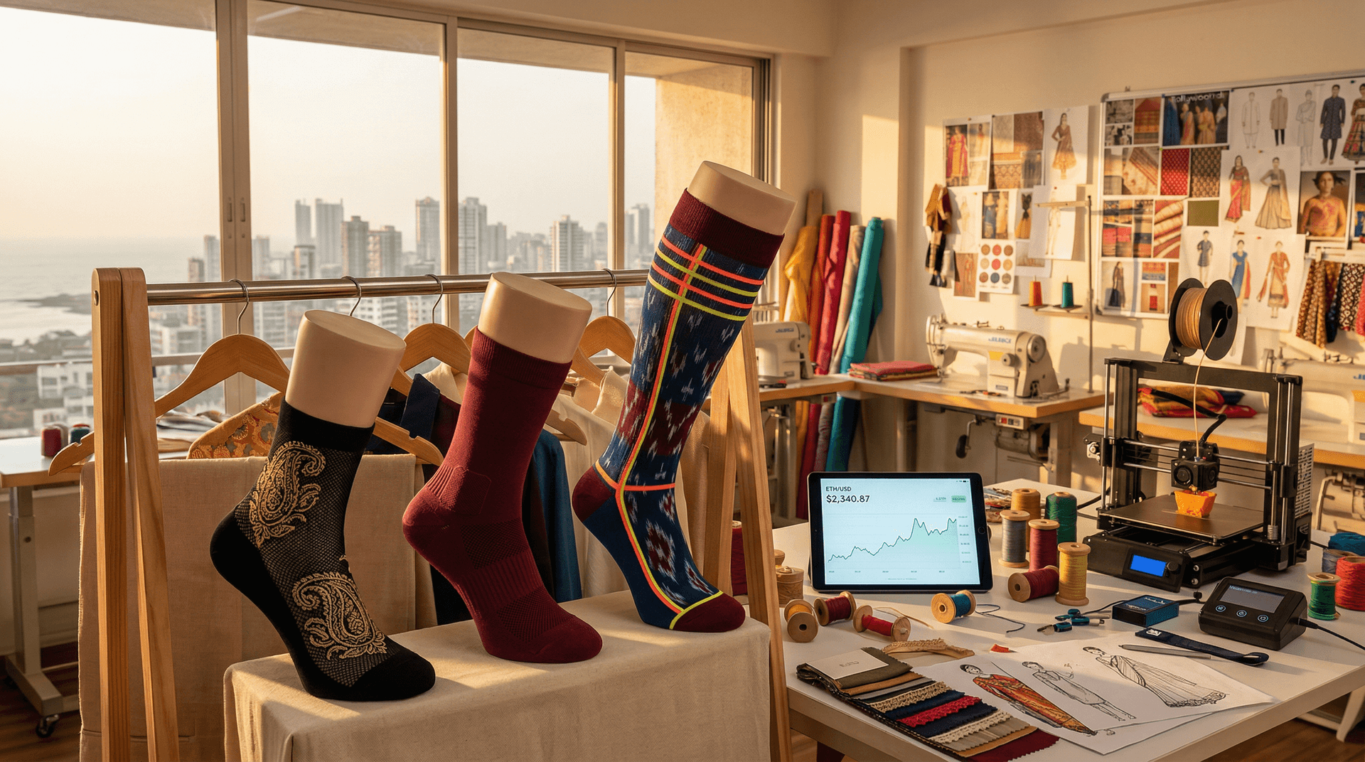 Ethereum Price Surge to $2,341 Boosts South Asian Socks