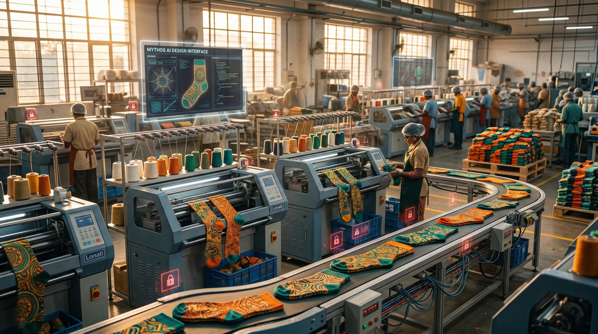 Mythos AI Revolutionizes Custom Sock Designs in South Asia