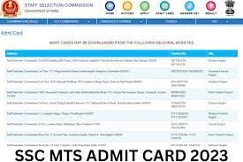 “SSC MTS 2023 Exam Date Announced: Get Ready to Excel in the Test!”