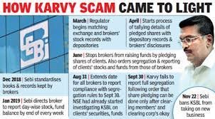 SEBI imposed fine on Karvy Group