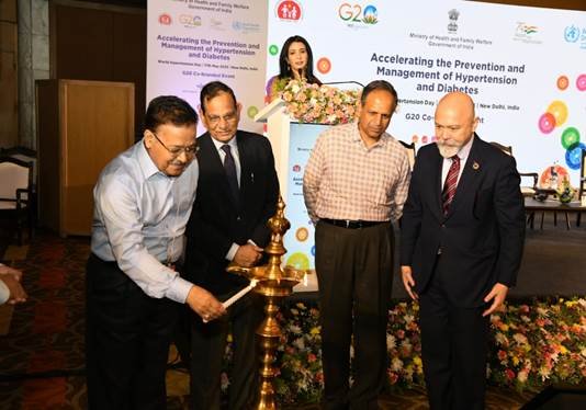 Union Health Ministry Launches ’75/25′ Initiative for Hypertension and Diabetes Care