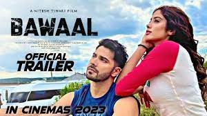  Bawaal Movie teaser ( Varun Dhawan and Janhvi Kapoor is  set on the screen on Amazon Prime