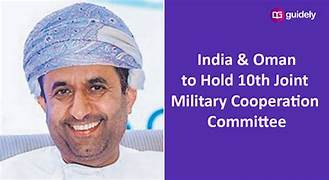 India and Oman Signed India-Oman Joint Military Cooperation Committee (JMCC) in Muscat