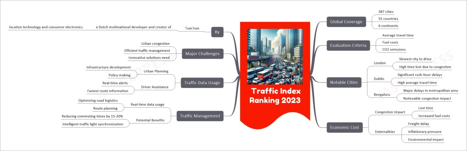 Congested City in Traffic Index Ranking 2023 got published, London tops the list